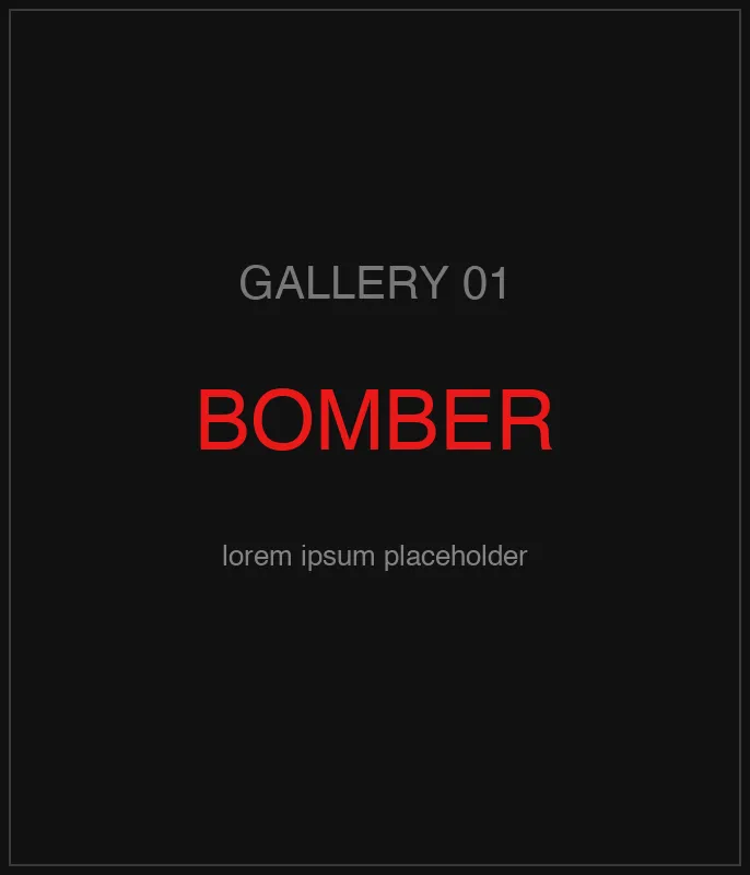 Red Signal Bomber Jacket — кадр 2