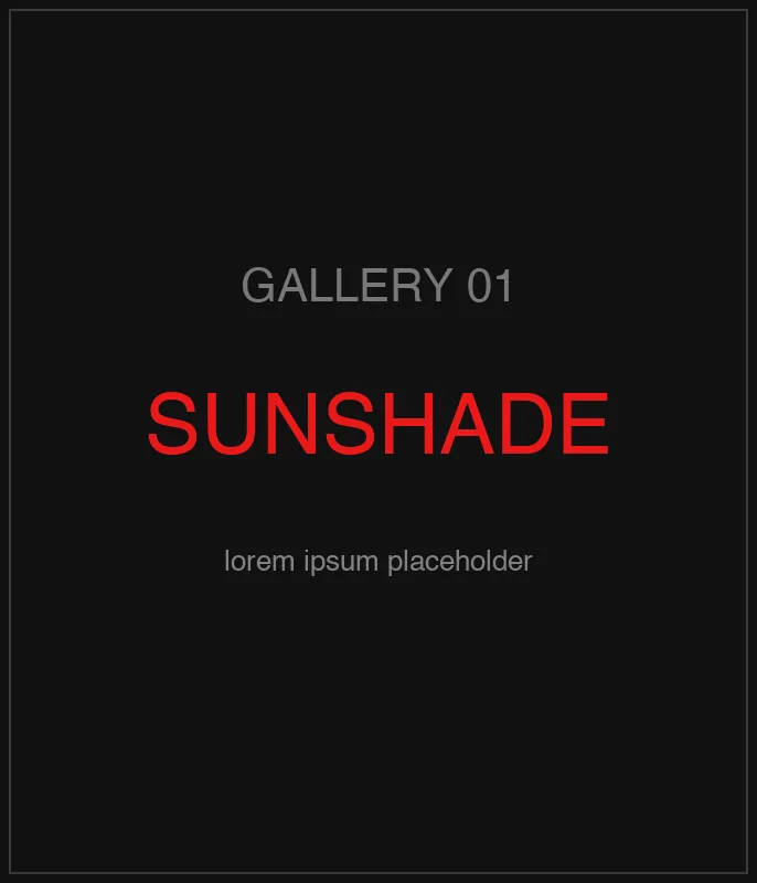 Steel Grid Sunshade — кадр 2