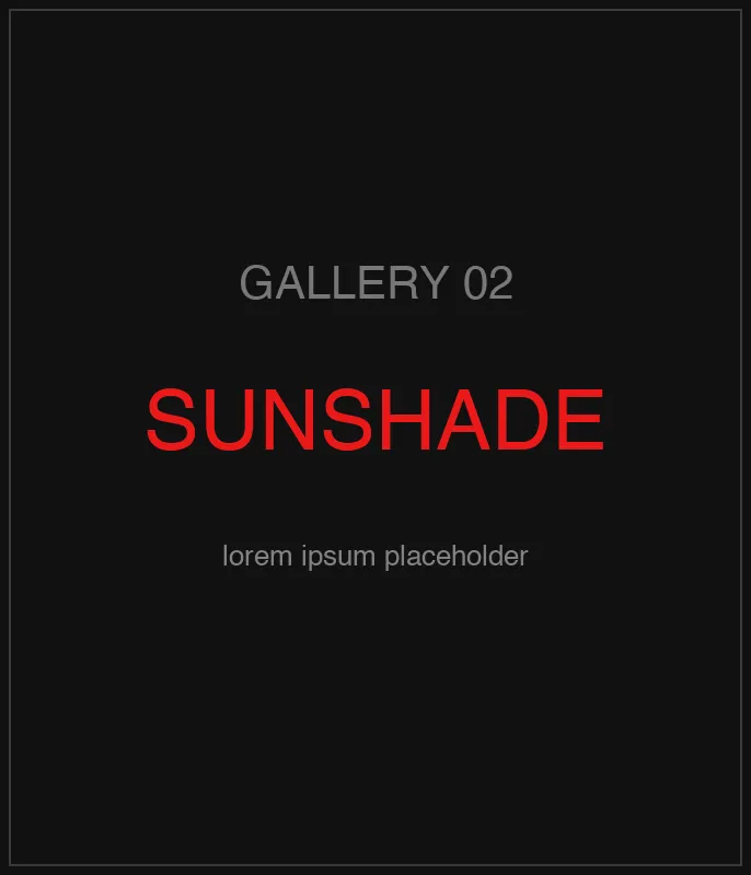 Steel Grid Sunshade — кадр 3